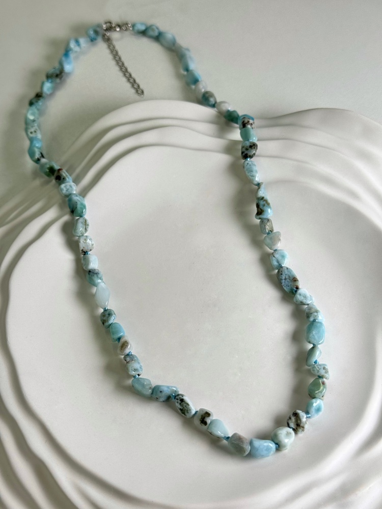 Бусы из серебра