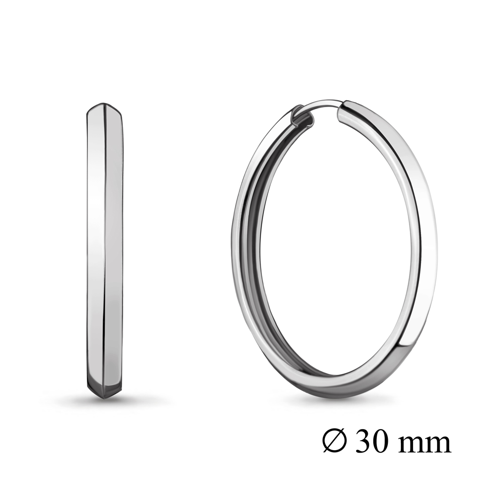 Серьги из серебра