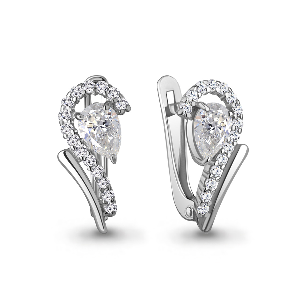 Серьги из серебра