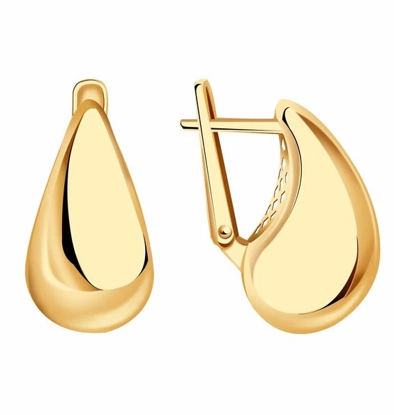 Серьги из золота