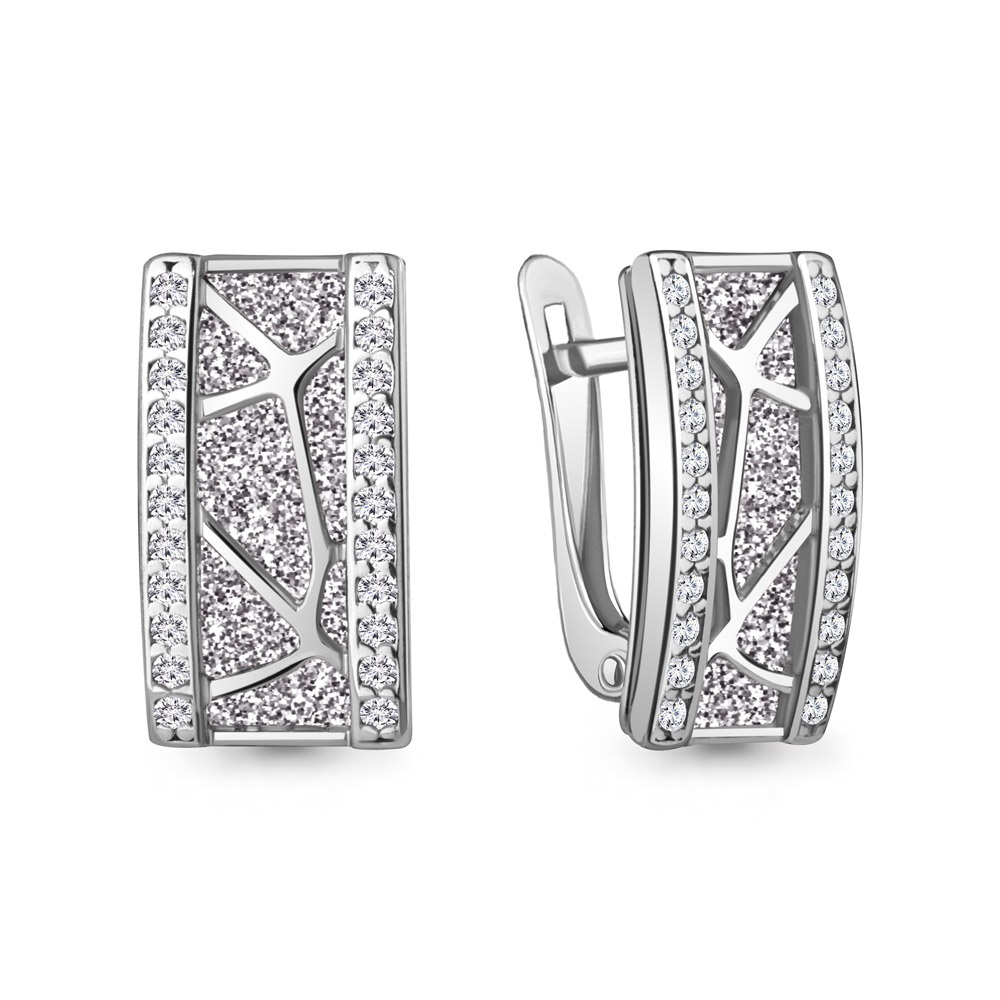 Серьги из серебра