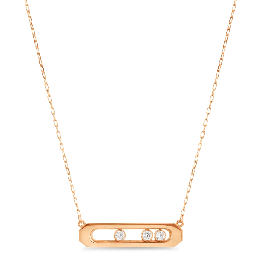 Колье из золота с фианитами