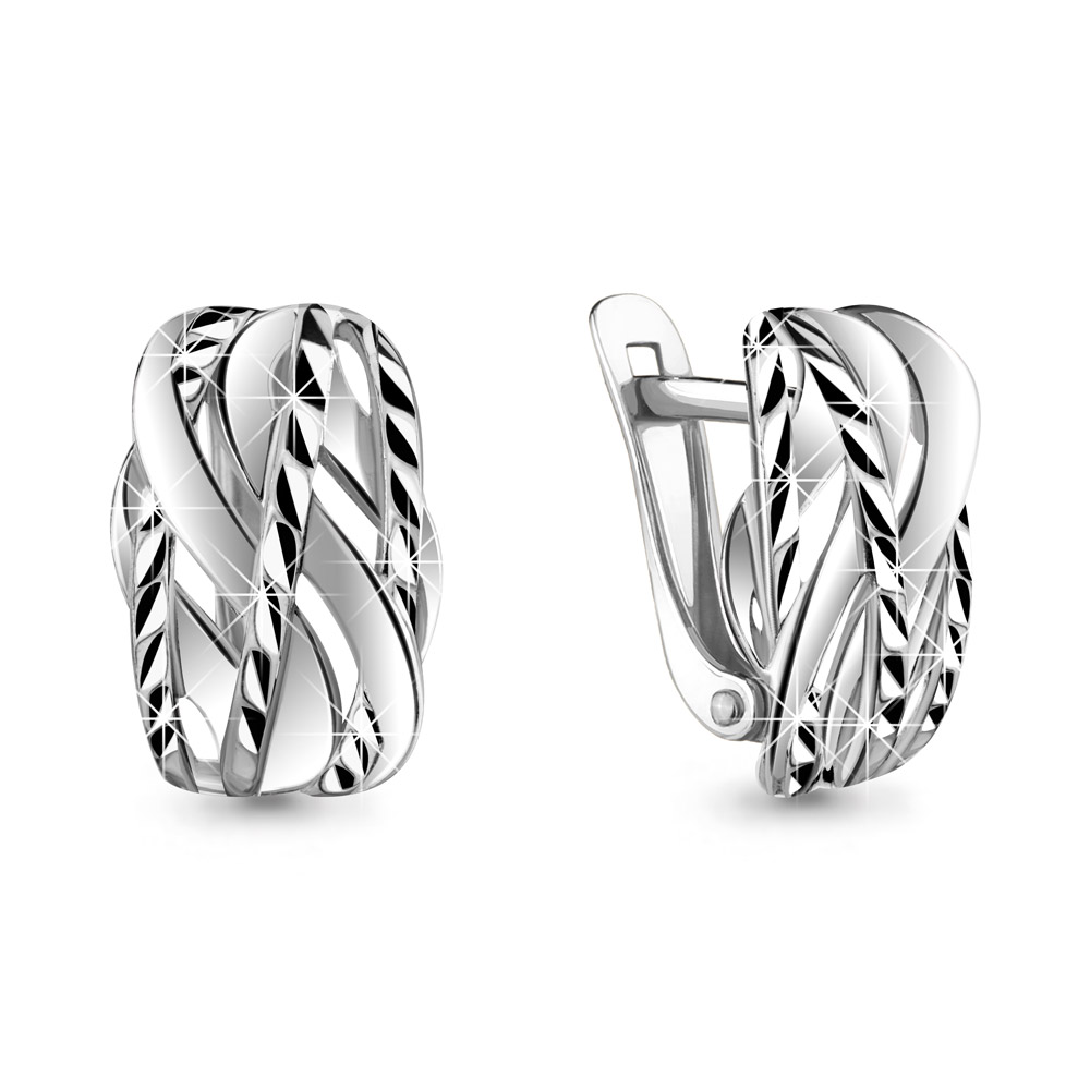 Серьги из серебра
