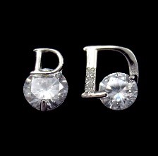 Серьги из серебра