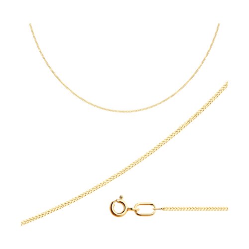 цепь из золочёного серебра