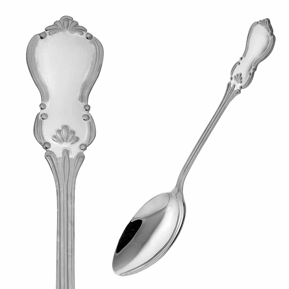 Ложка "десертная" из серебра