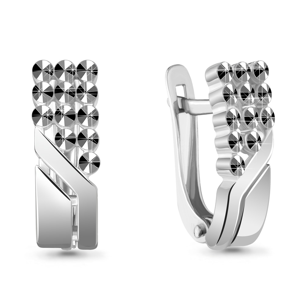 Серьги из серебра