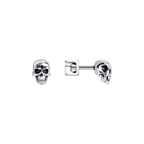 серьги из серебра