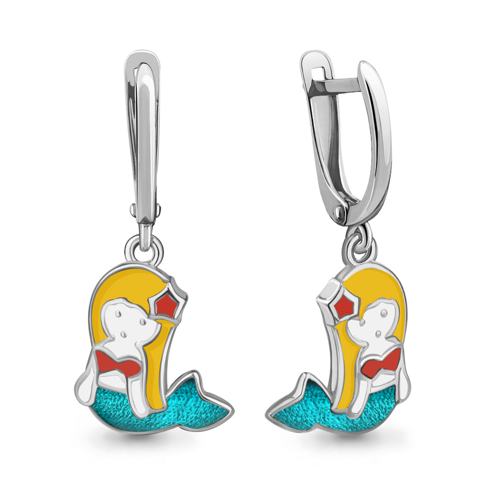 Серьги из серебра