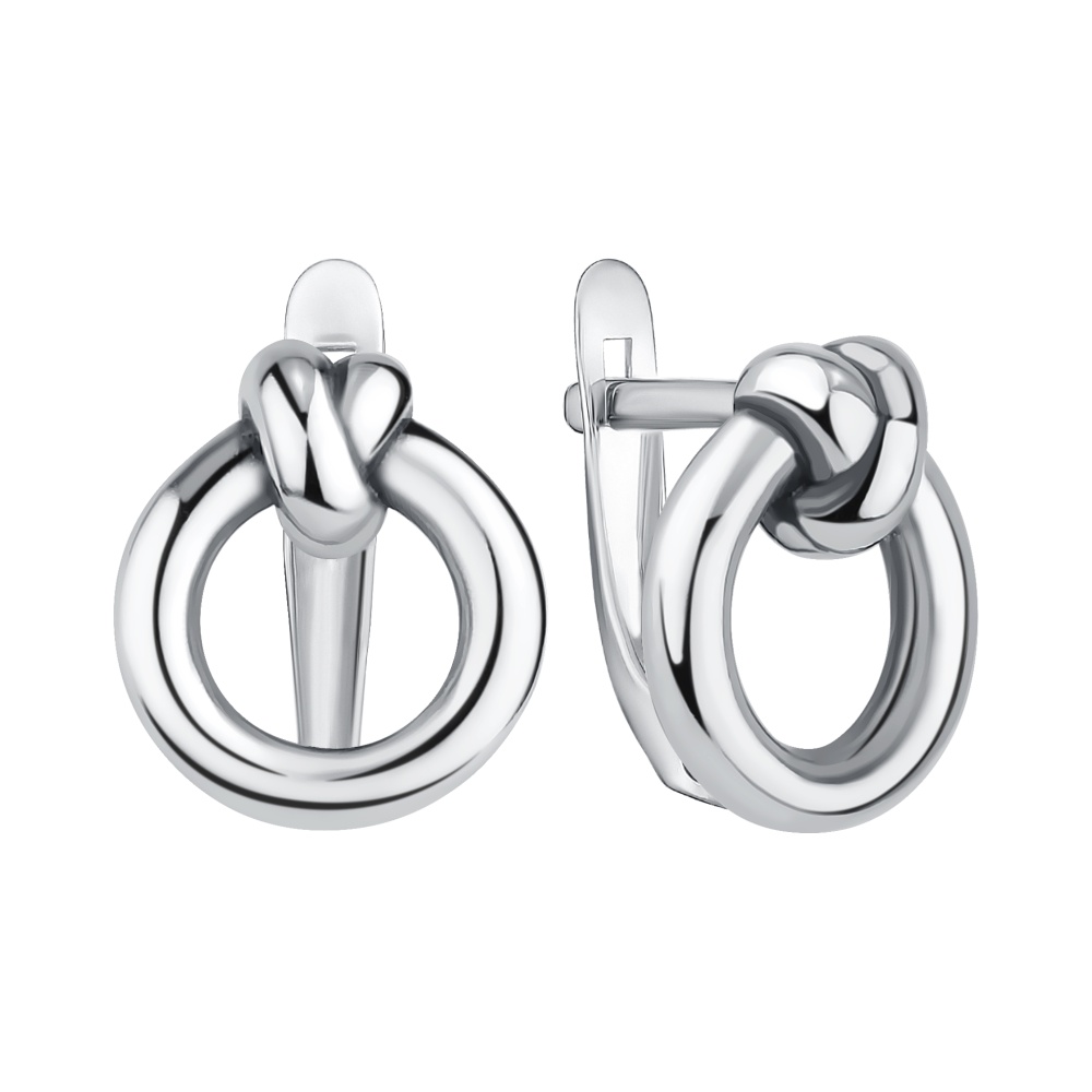 Серьги из серебра