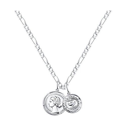 колье из серебра