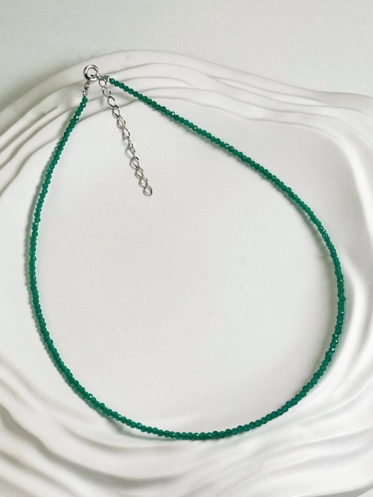 Бусы из серебра