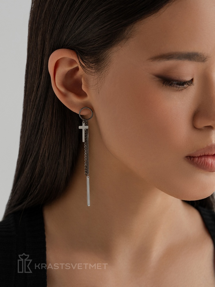 Серьги из серебра