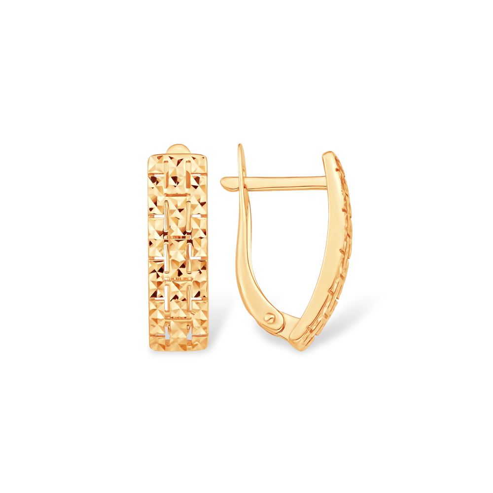 Серьги из золота 585 пробы