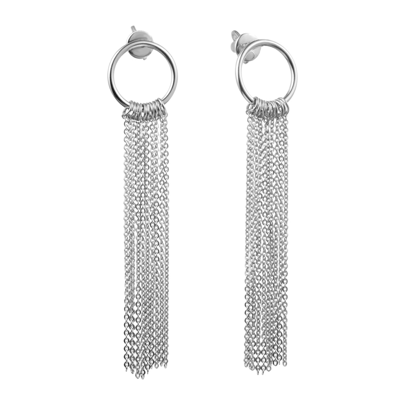 Серьги из серебра