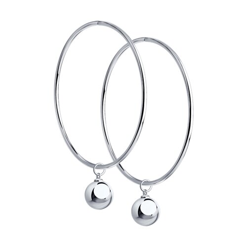 серьги из серебра