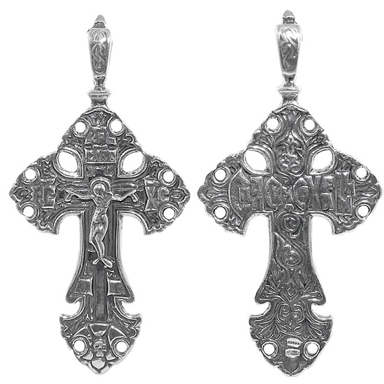 Крест из серебра