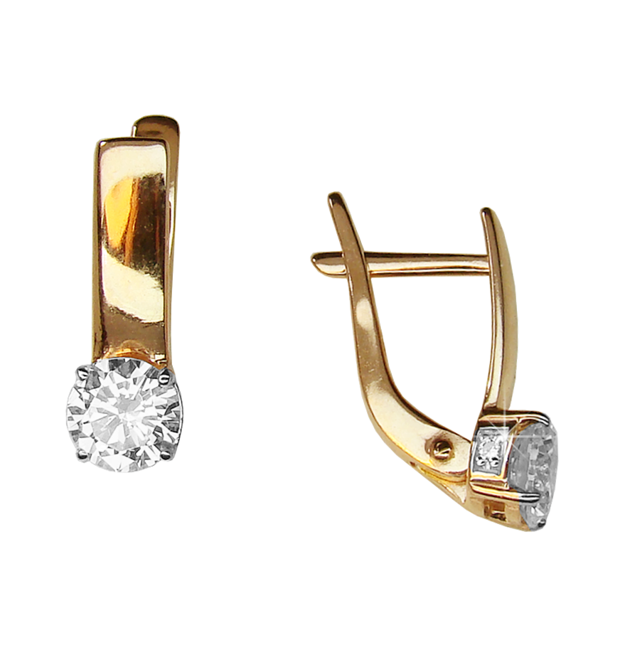Серьги из золота