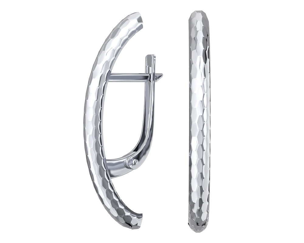 Серьги из серебра