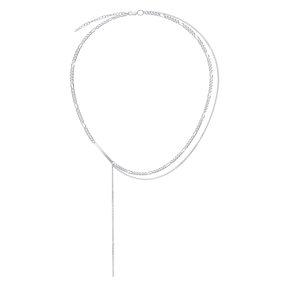 Колье из серебра