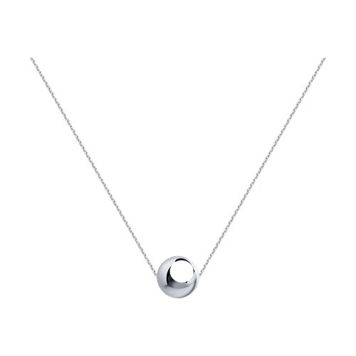 колье из серебра