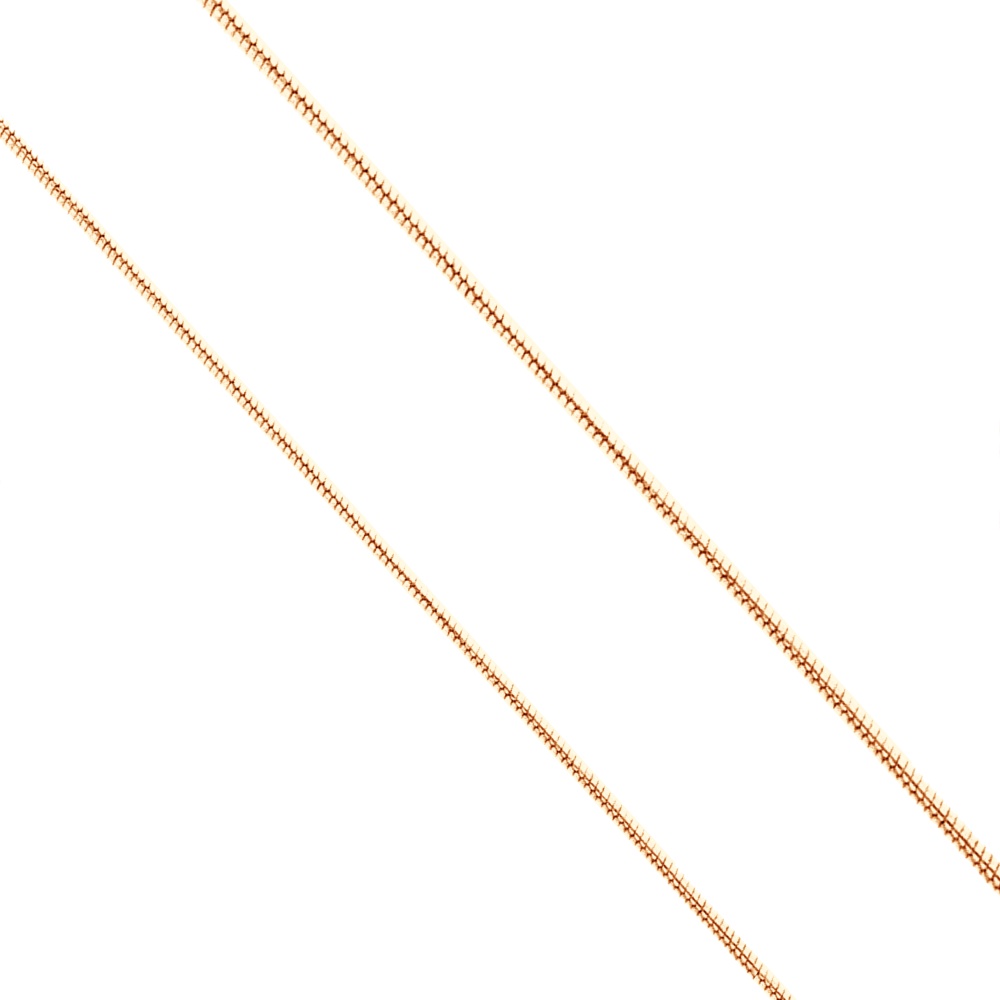 Цепь из золота плетение "Снейк"