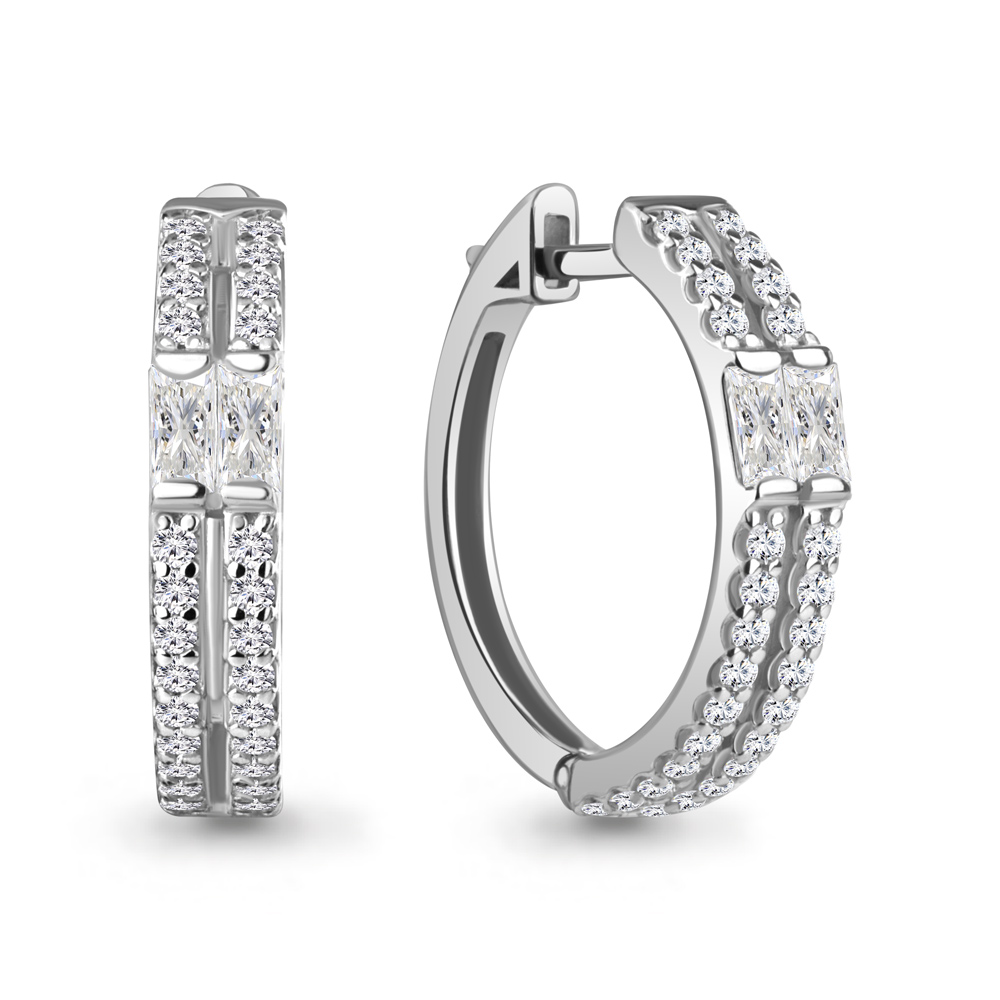 Серьги из серебра