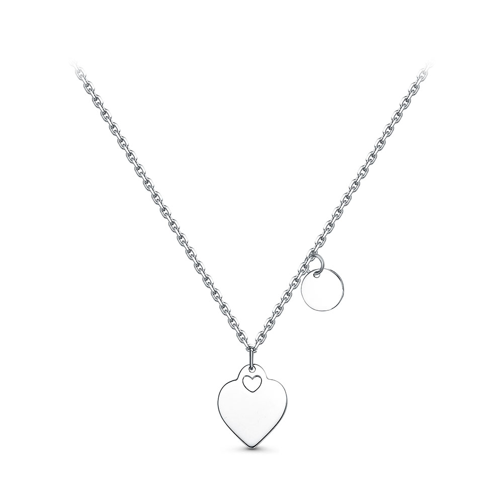 Колье из серебра