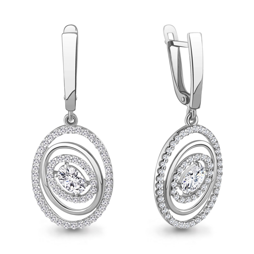 Серьги из серебра