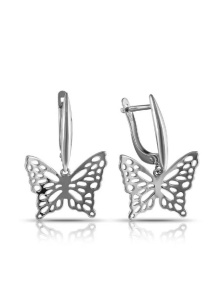 Серьги из серебра