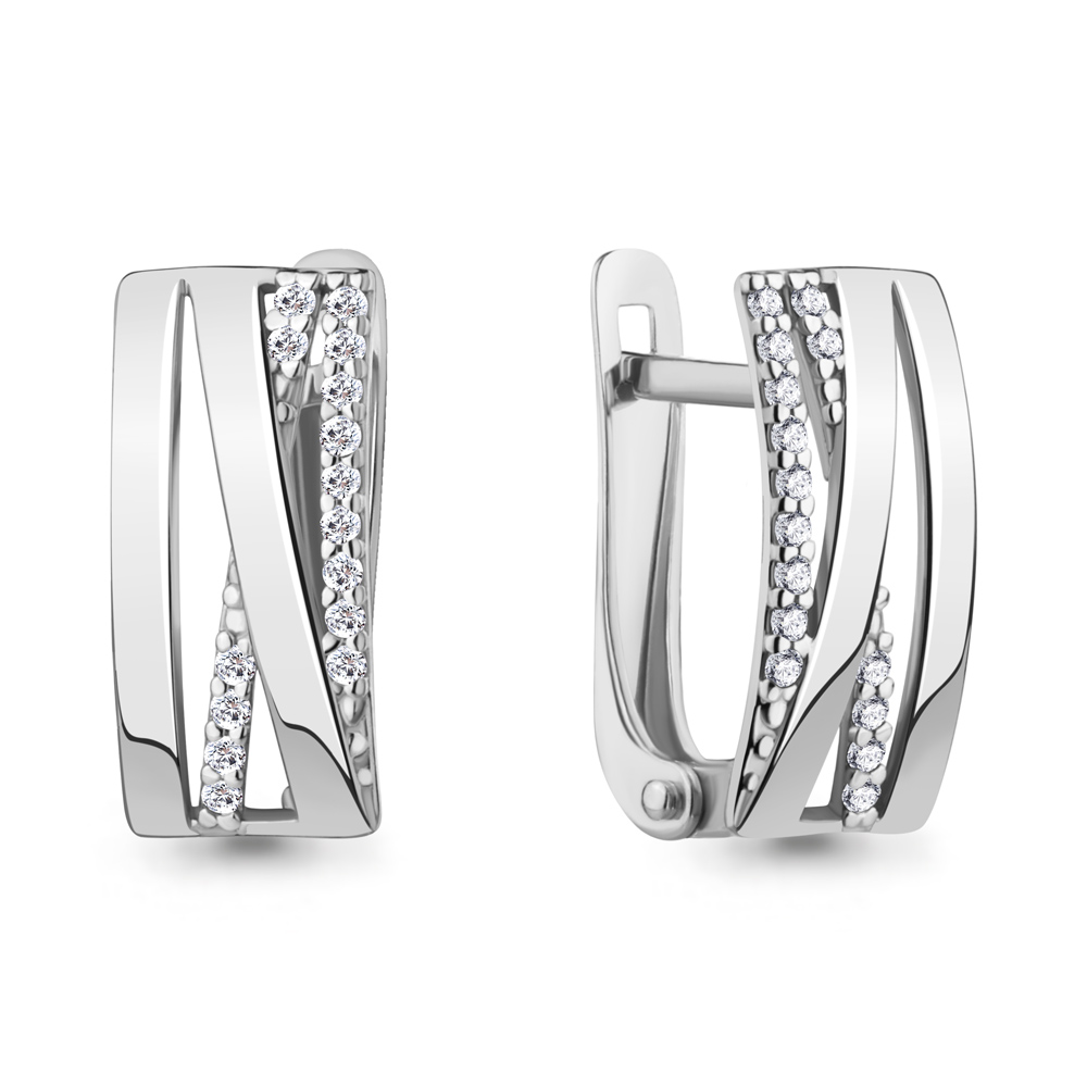 Серьги из серебра