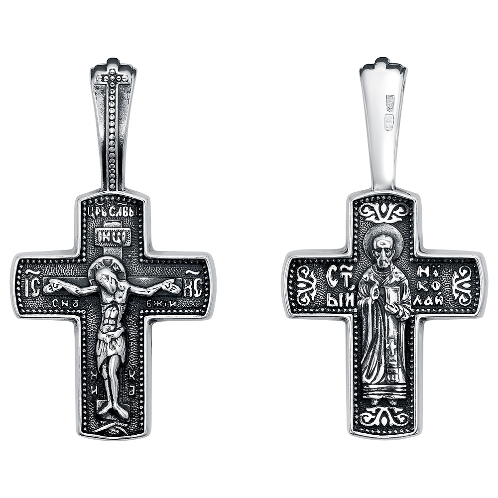 Крест из серебра