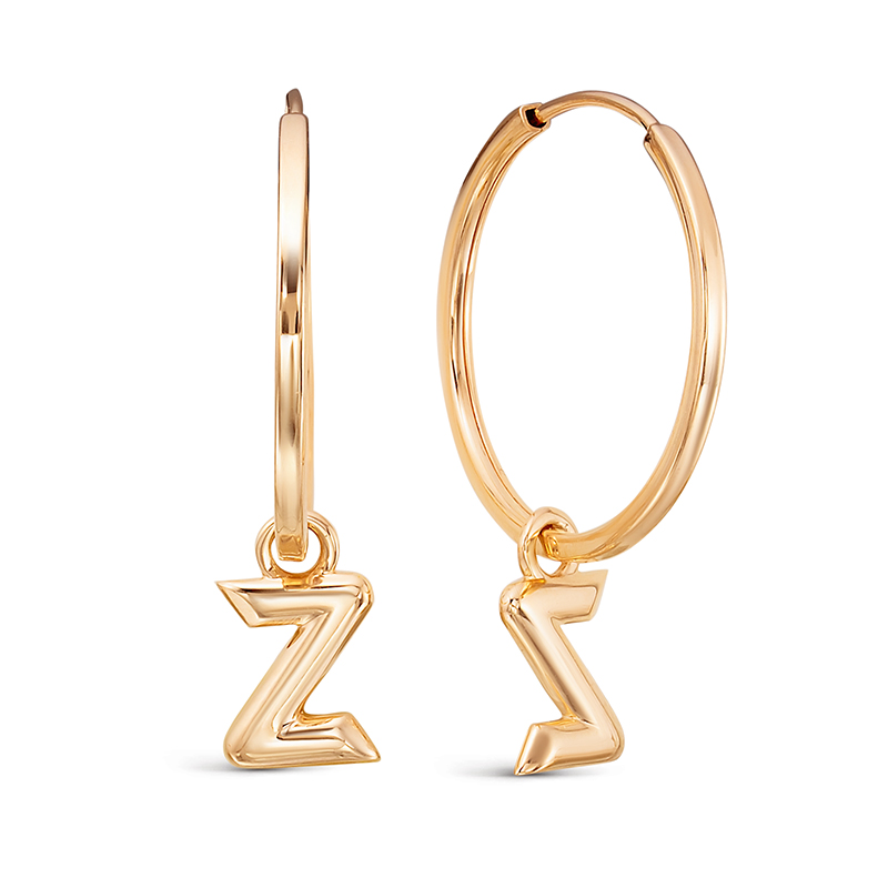 Серьги из золота