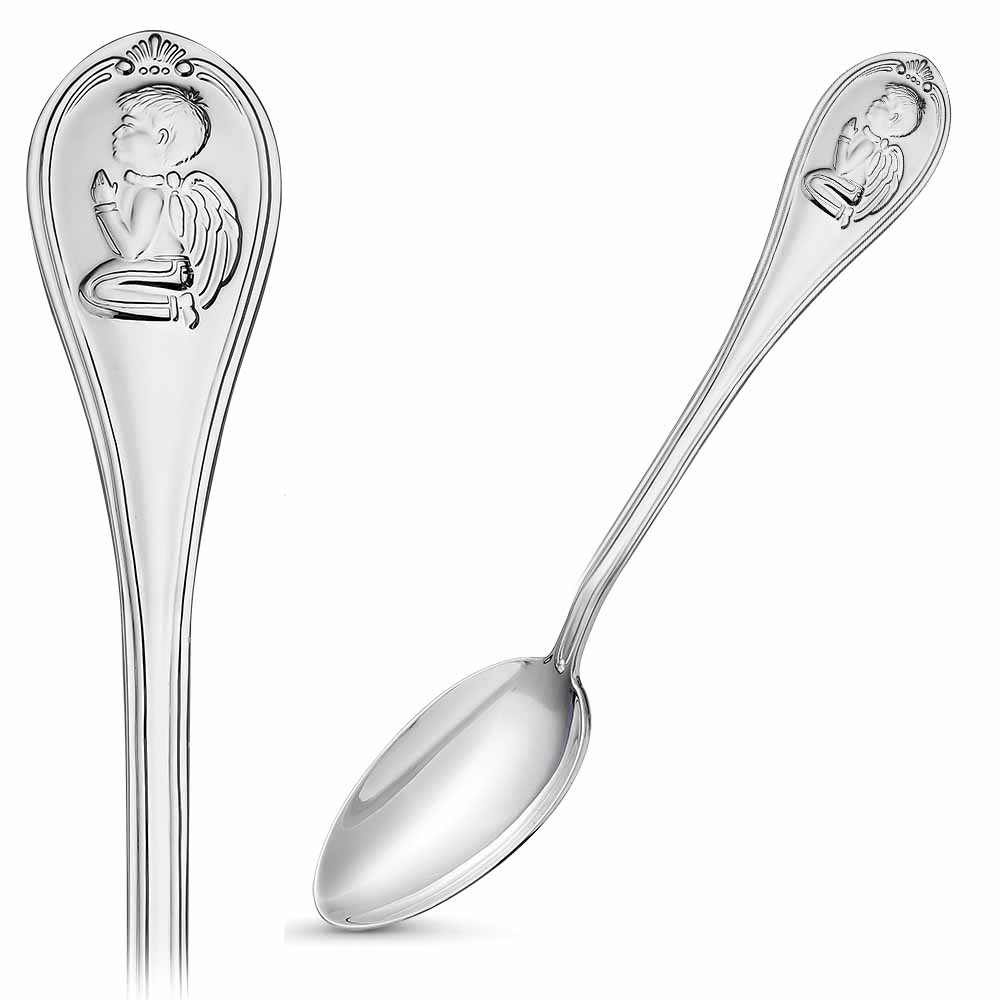 Ложка детская из серебра