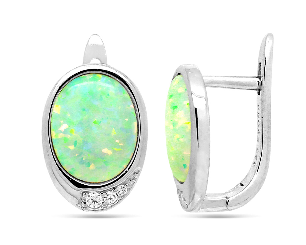 Серьги из серебра