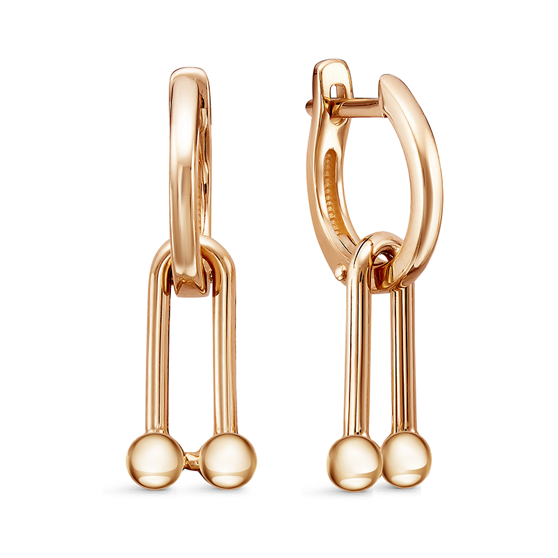 Серьги из золота