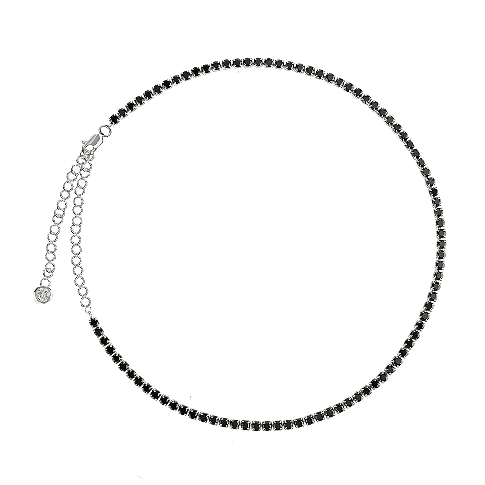 Колье из серебра