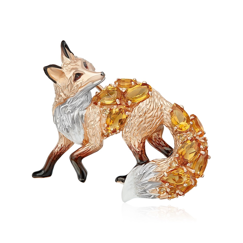 Брошь из золота