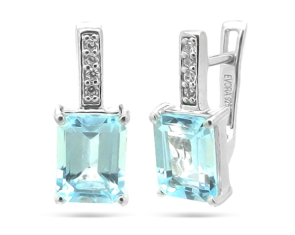 Серьги из серебра