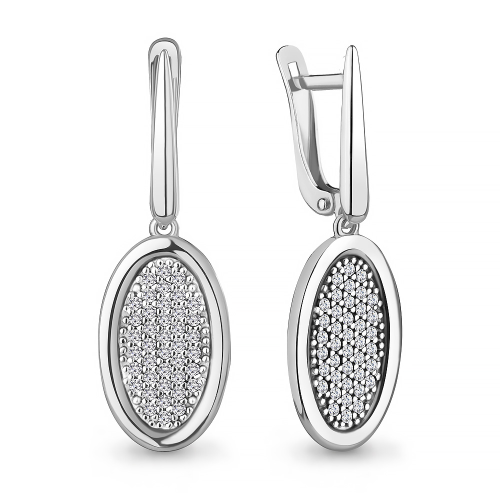 Серьги из серебра