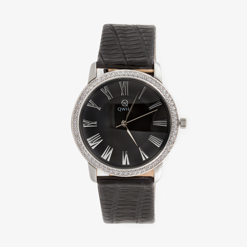 Часы из серебра с фианитами