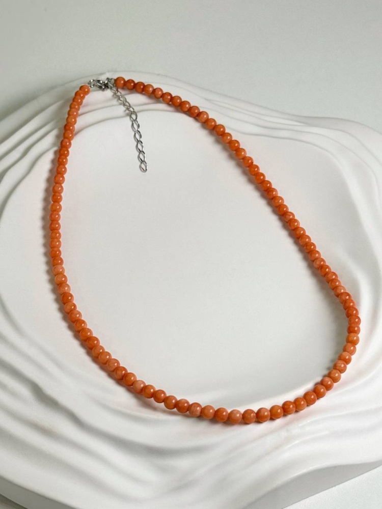 Бусы из серебра