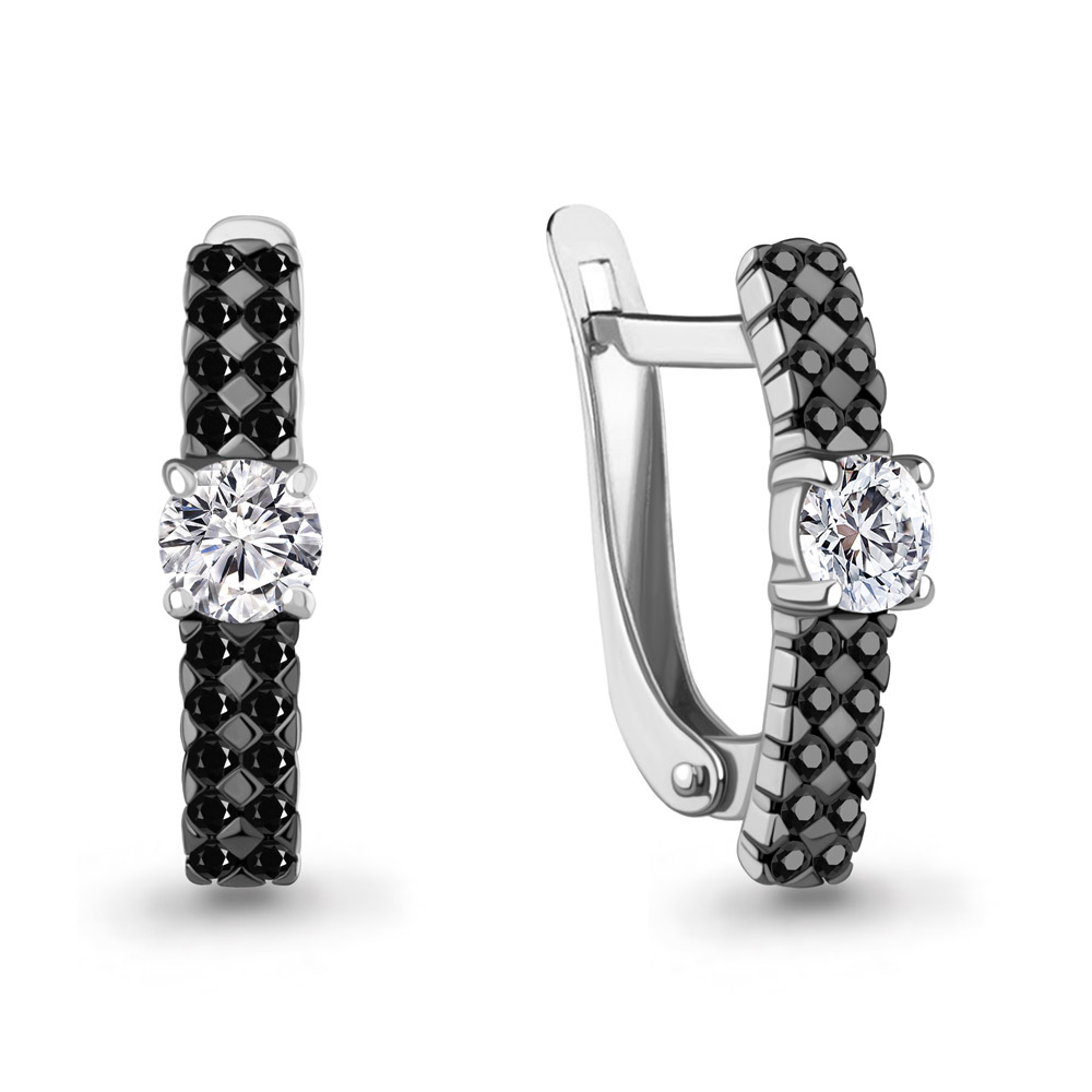 Серьги из серебра