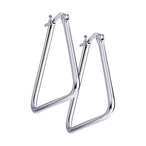 серьги из серебра