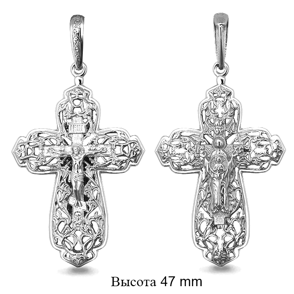 Крест из серебра