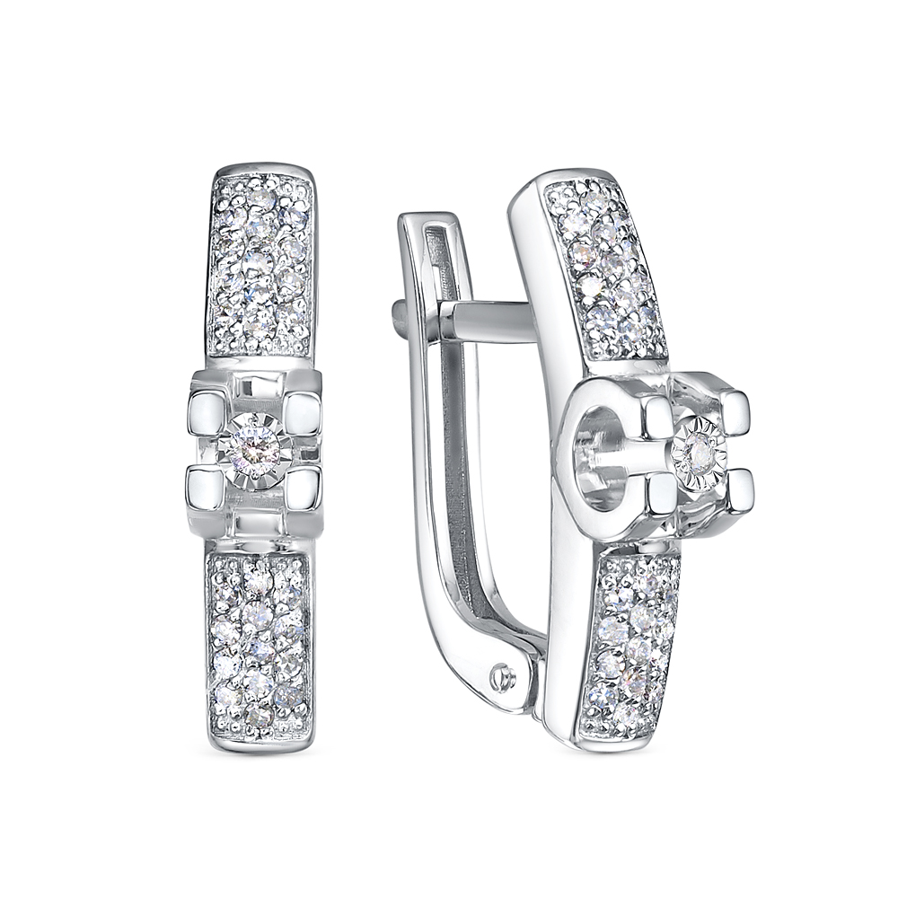 Серьги из серебра