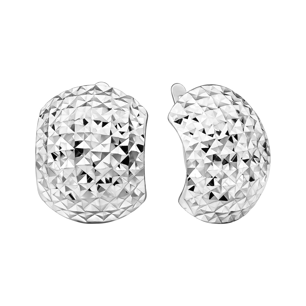 Серьги из серебра