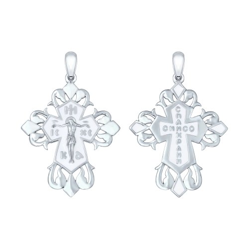 Крест из серебра