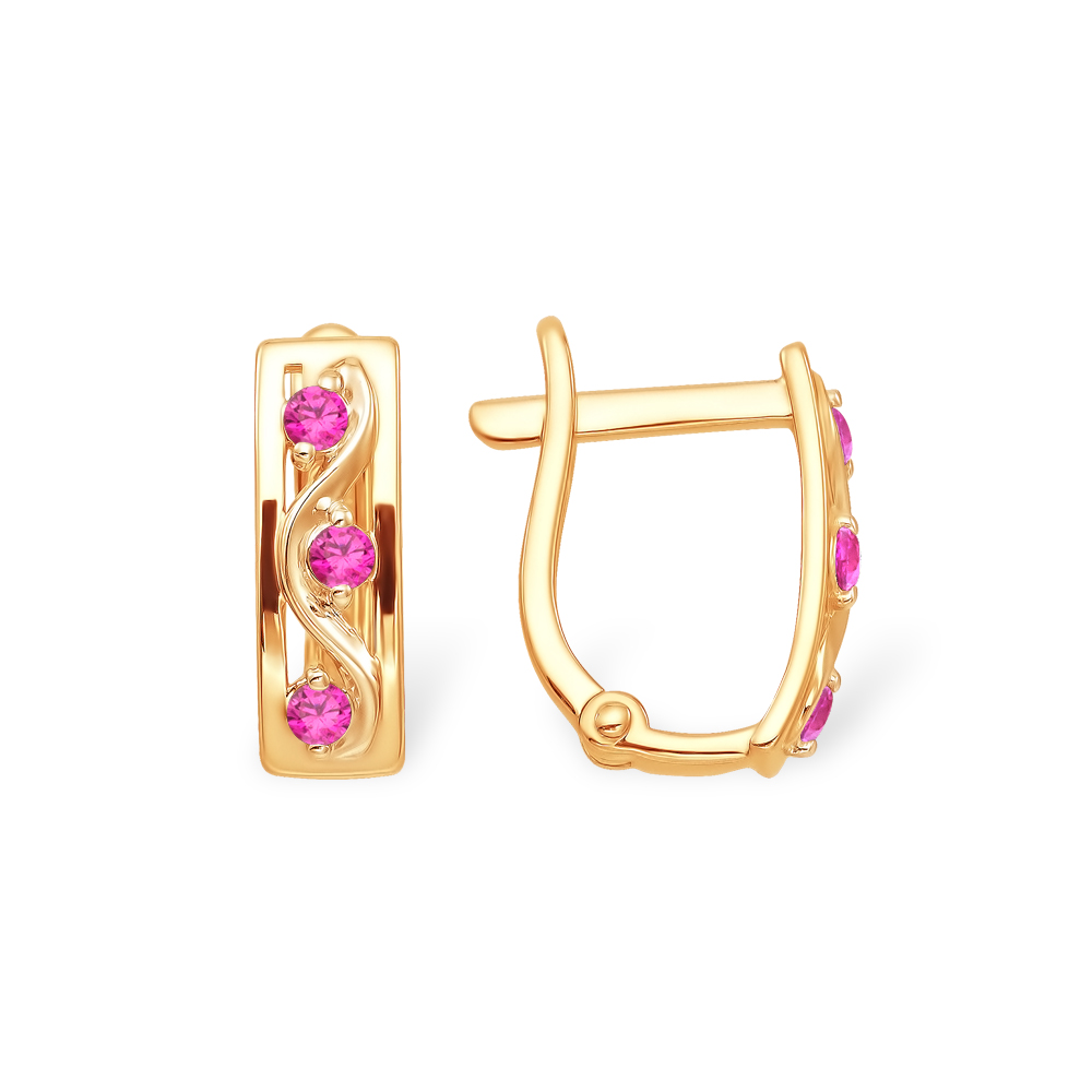 Серьги из золота