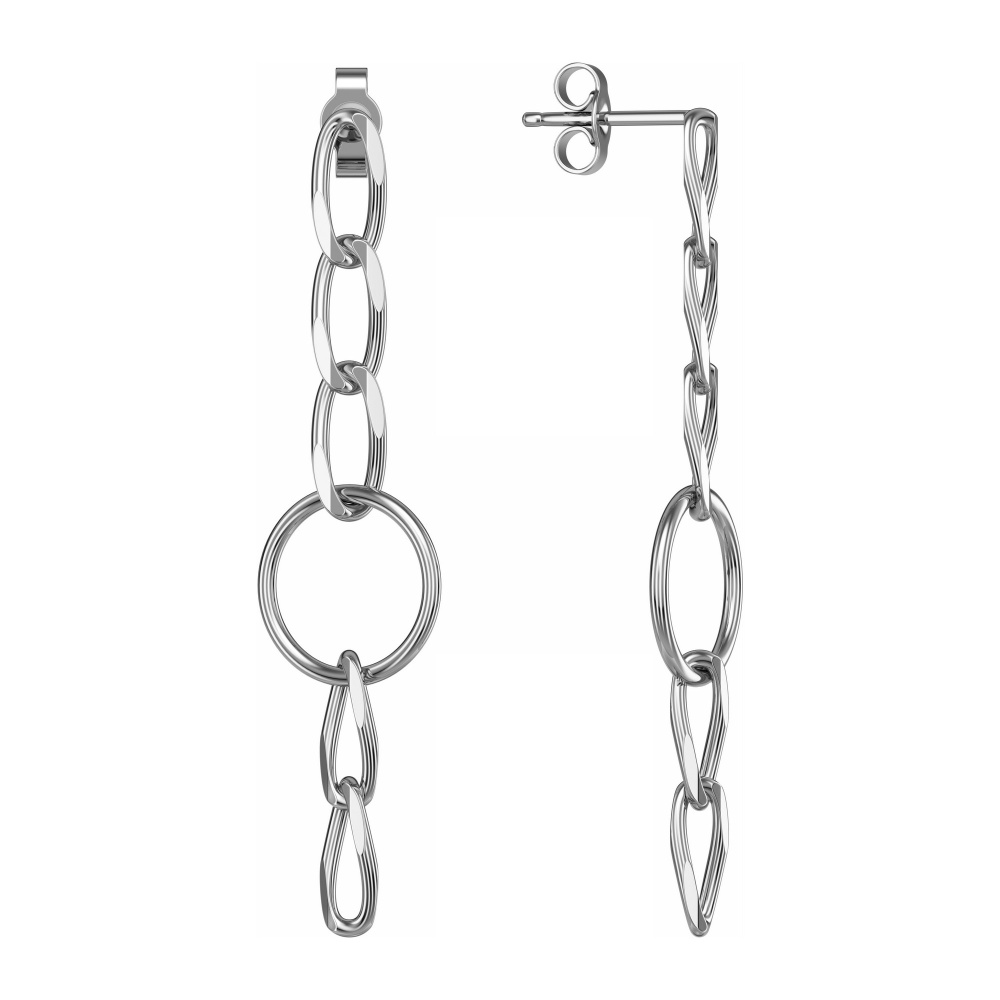 Серьги из серебра